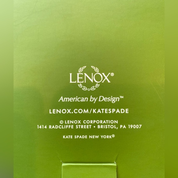 NIB Kate Spade New York Lenox Malmo Gold 5 Piece Place Setting Set - Picture 4 of 6